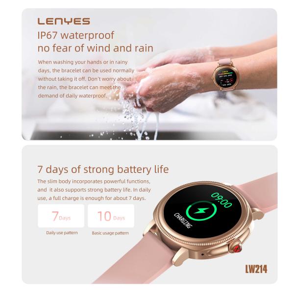 Lenyes smartwatch LW-214