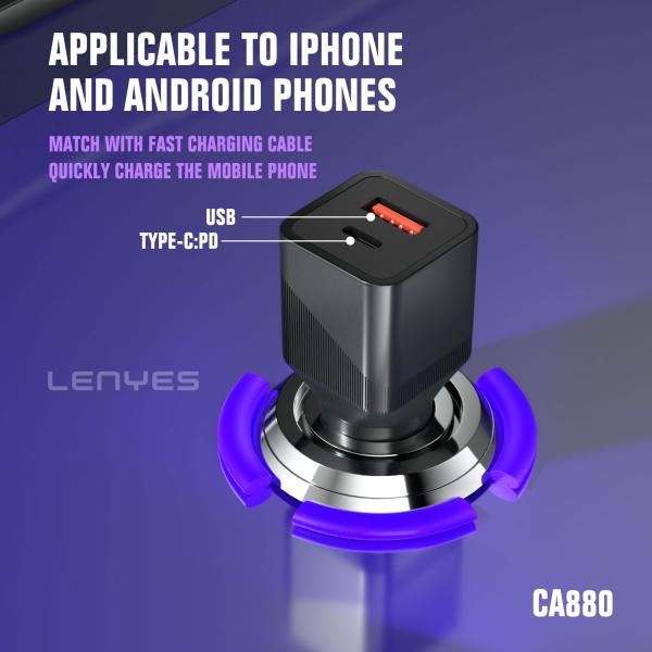 Lenyes Car charger CA880