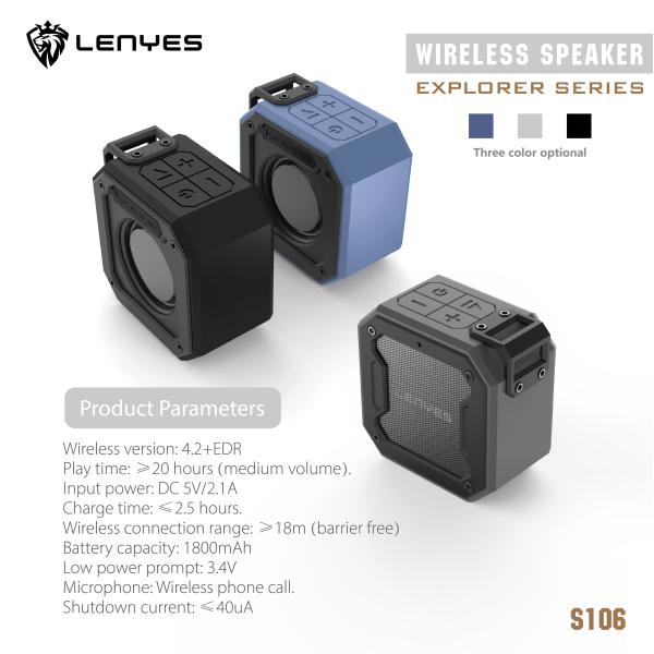 Lenyes Wireless Speaker S106