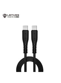 Lenyes Type-C to Type-C Fast charging braided cable 60W