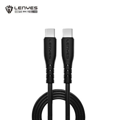 Lenyes Type-C to Type-C Fast charging braided cable 60W