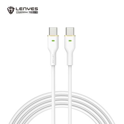 Lenyes Type-C to Type-C Fast charging braided cable