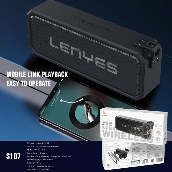 Lenyes Wireless Speaker S107