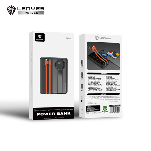 Lensyes Power Bank PX136D