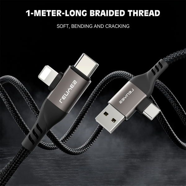 Lenyes 4-in-1 Multifunctional Fast Charging Cable